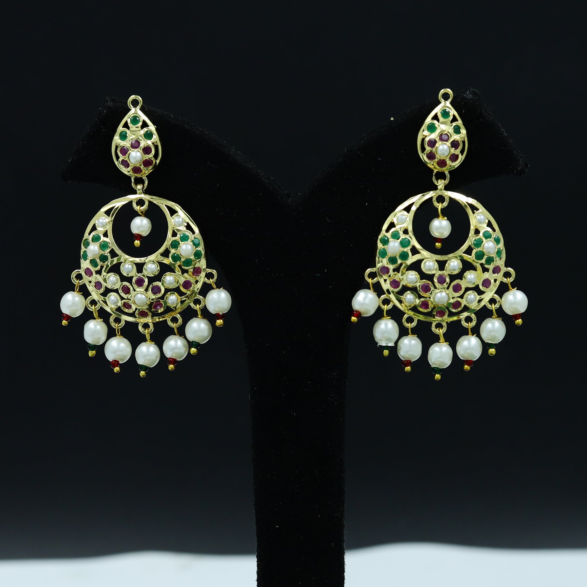 Chandbali Jadau Earring 11531-65