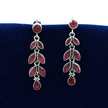 925 Pure Ruby Silver Earring 8580-2493