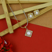 Light Jadau Pendant Set 14635-48