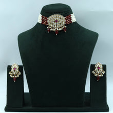 Choker Kundan Necklace Set 17500-27