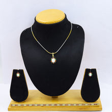 Light Jadau Pendant Set 14633-48