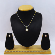 Light Jadau Pendant Set 14633-48