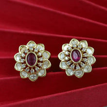 Tops/Studs Kundan Earring 17490-27