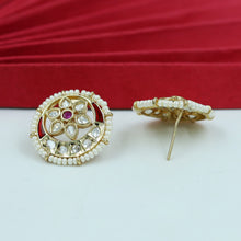 Tops/Studs Kundan Earring 17487-27