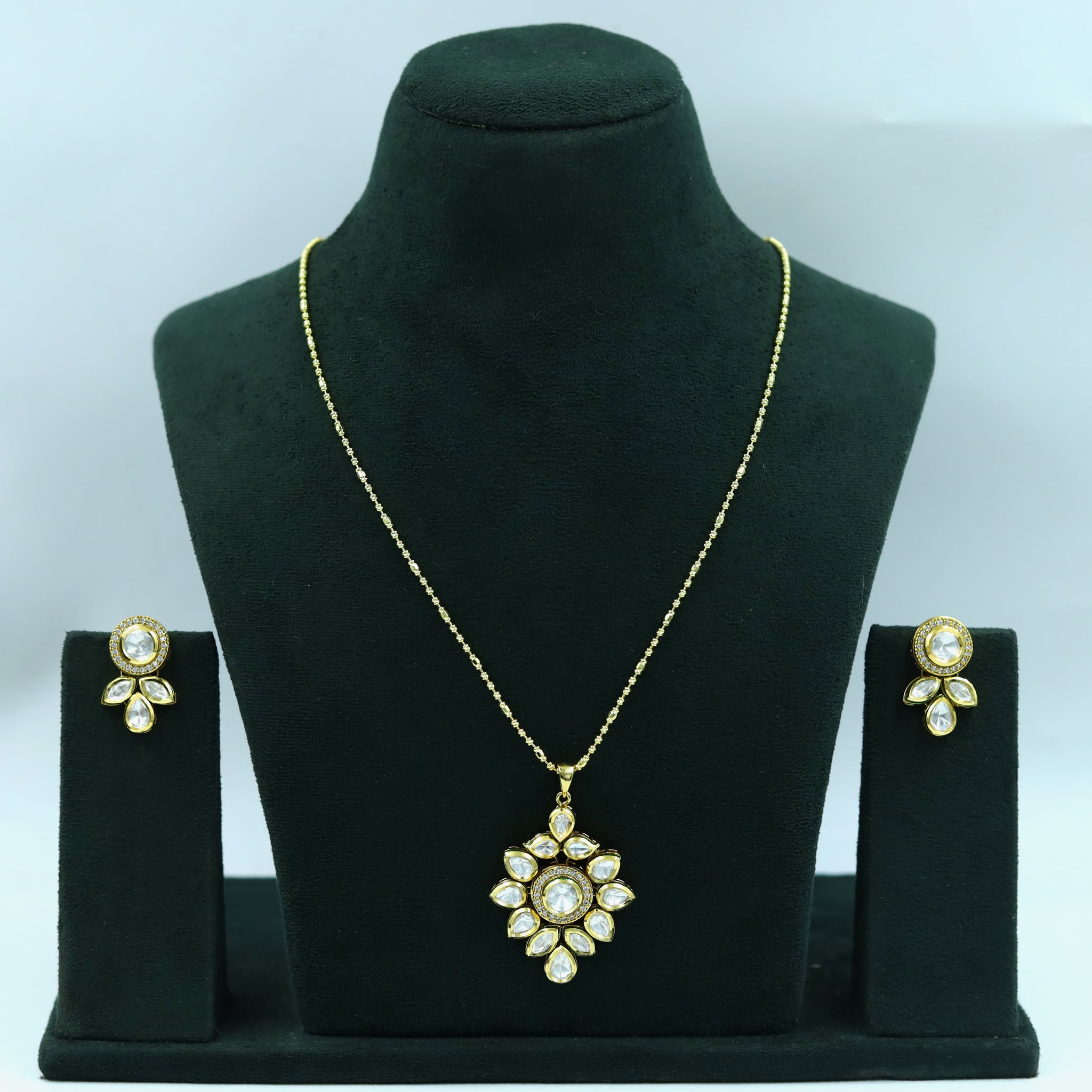 Kundan Pendant Set 17494-27