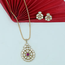 Kundan Pendant Set 17495-27