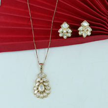 Light Kundan Pendant Set 17492-27