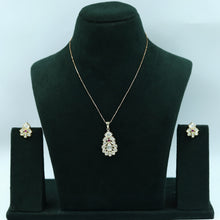 Light Kundan Pendant Set 17492-27