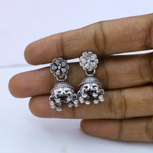 Silver Jhumki 14736-50