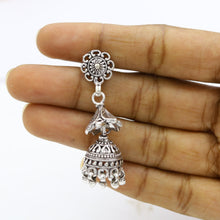 Silver Jhumki 14739-50