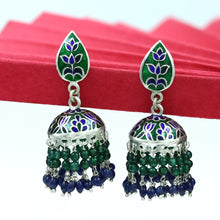 Multi Silver Earring 11913-8126