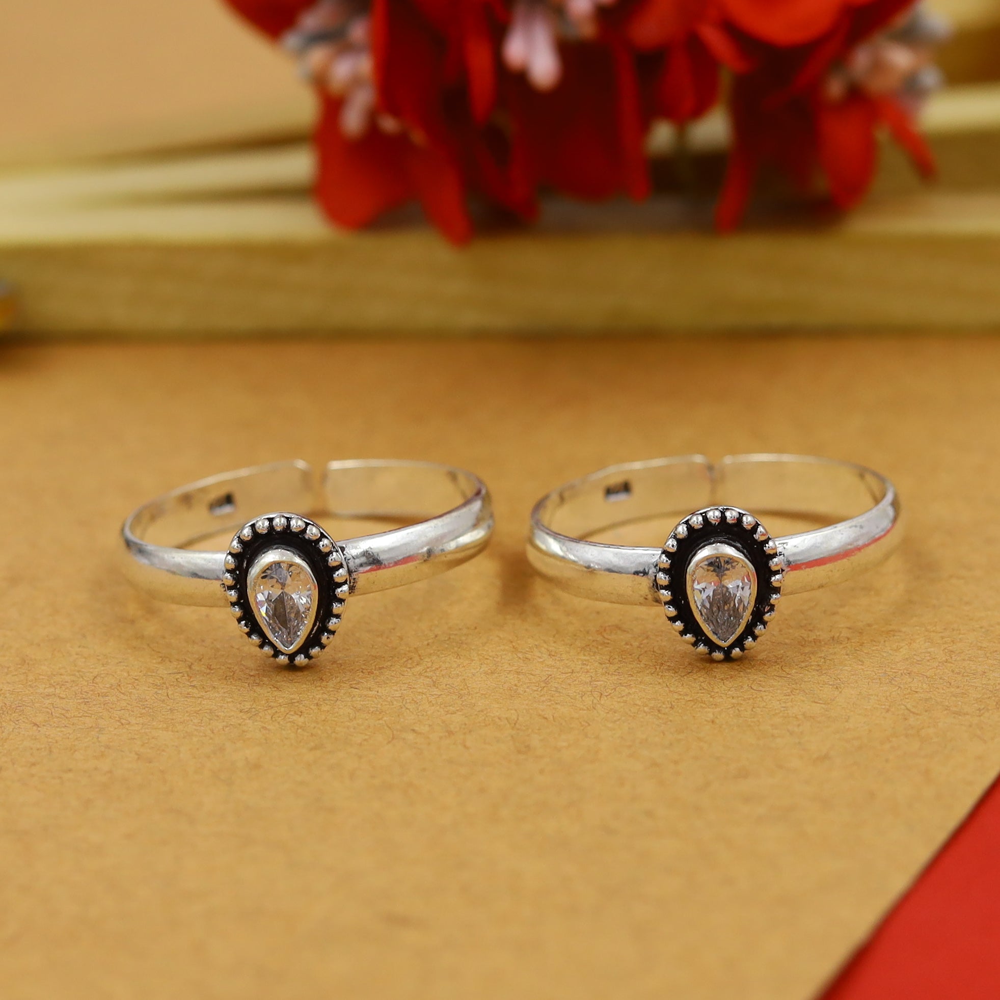 Buy Silver Thumb Ring 14697 50 Online 7714800599093 Dazzles Jewellery