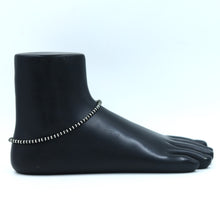 Pure 925 Hallmarked Silver Anklet 17507-22