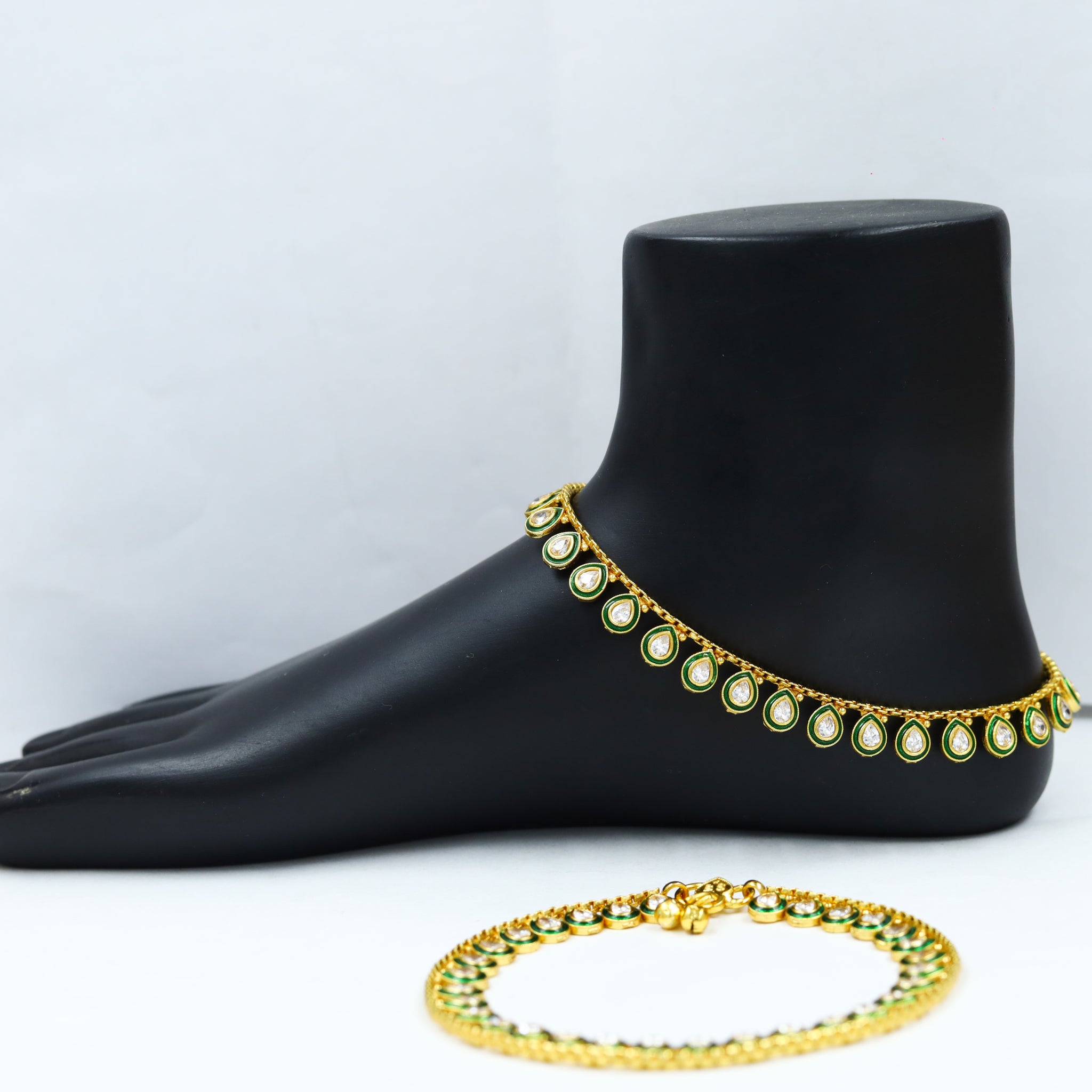 Polki Payal/Anklets 13385-21