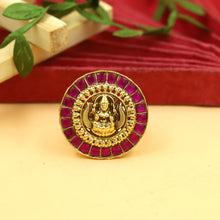 Antique Gold Temple Ring 19657-1