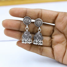 Silver Jhumki 14738-50