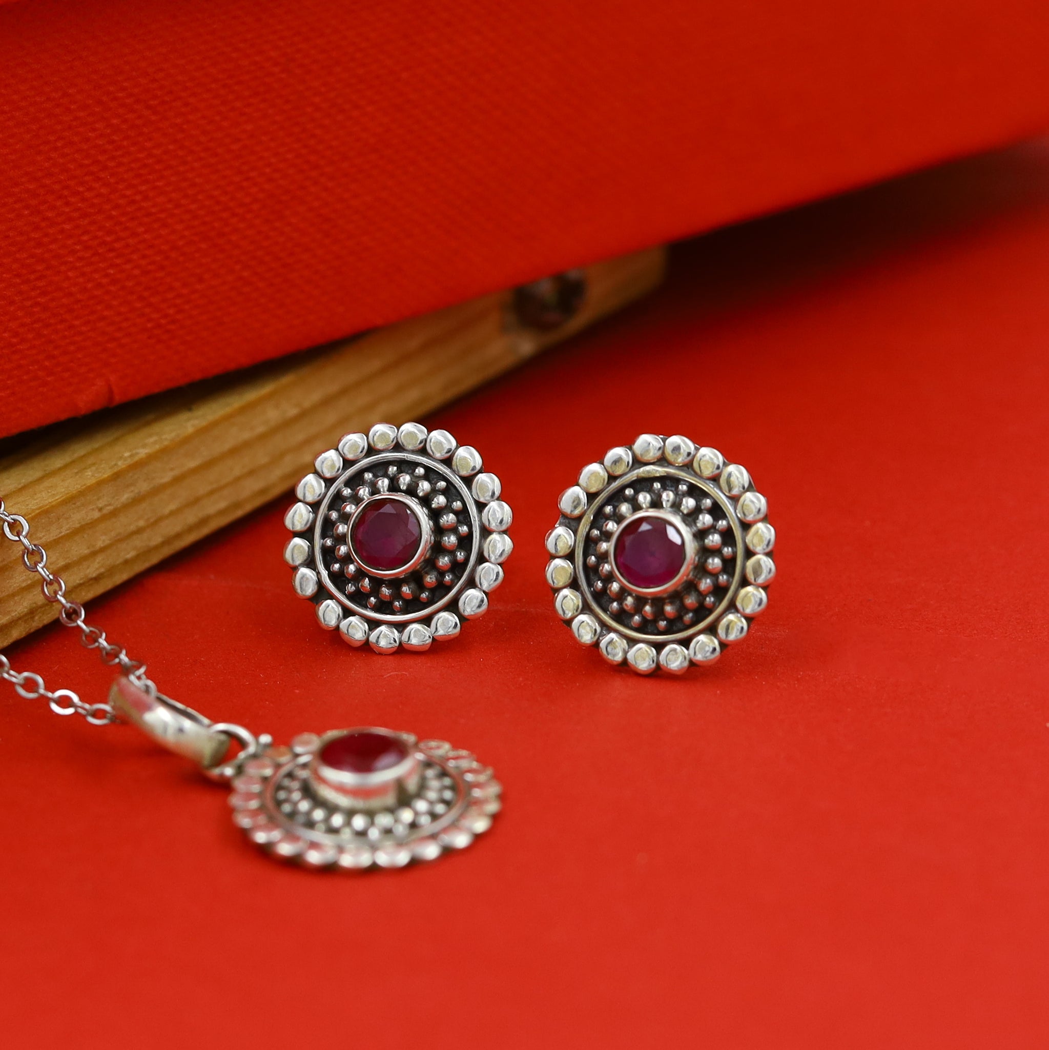 Silver Pendant Set 14724-50