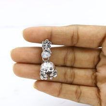 Silver Jhumki 14725-50