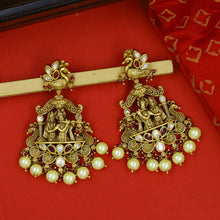 Krishna Radha Long Temple Necklace Set 5743-83