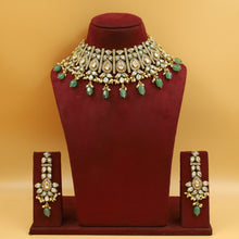 Beautiful Polki Choker Set 1018-21