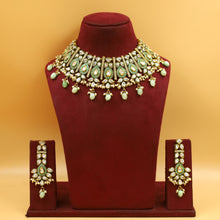 Beautiful Polki Choker Set 1018-21