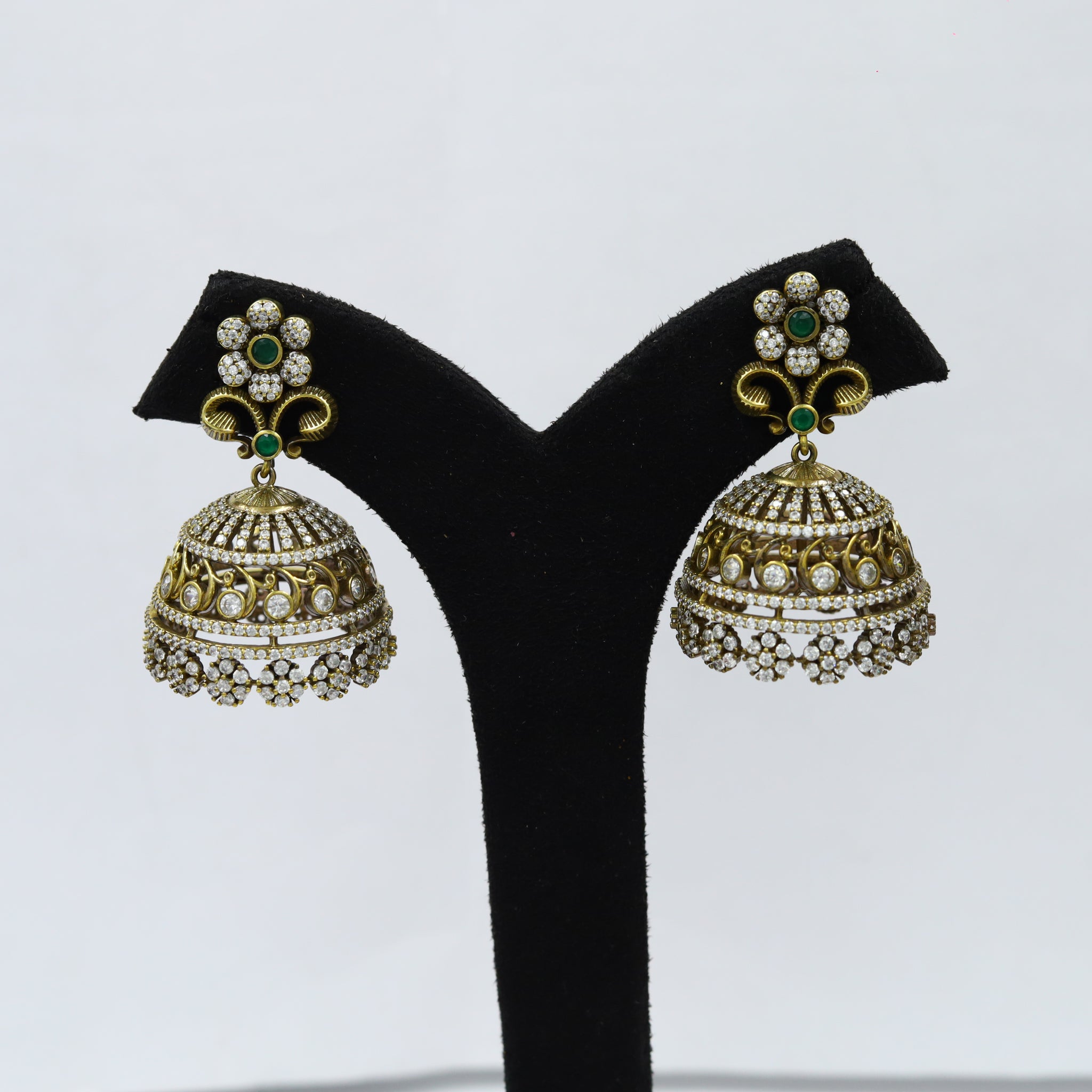 Jhumki Kundan Earring 13370-21