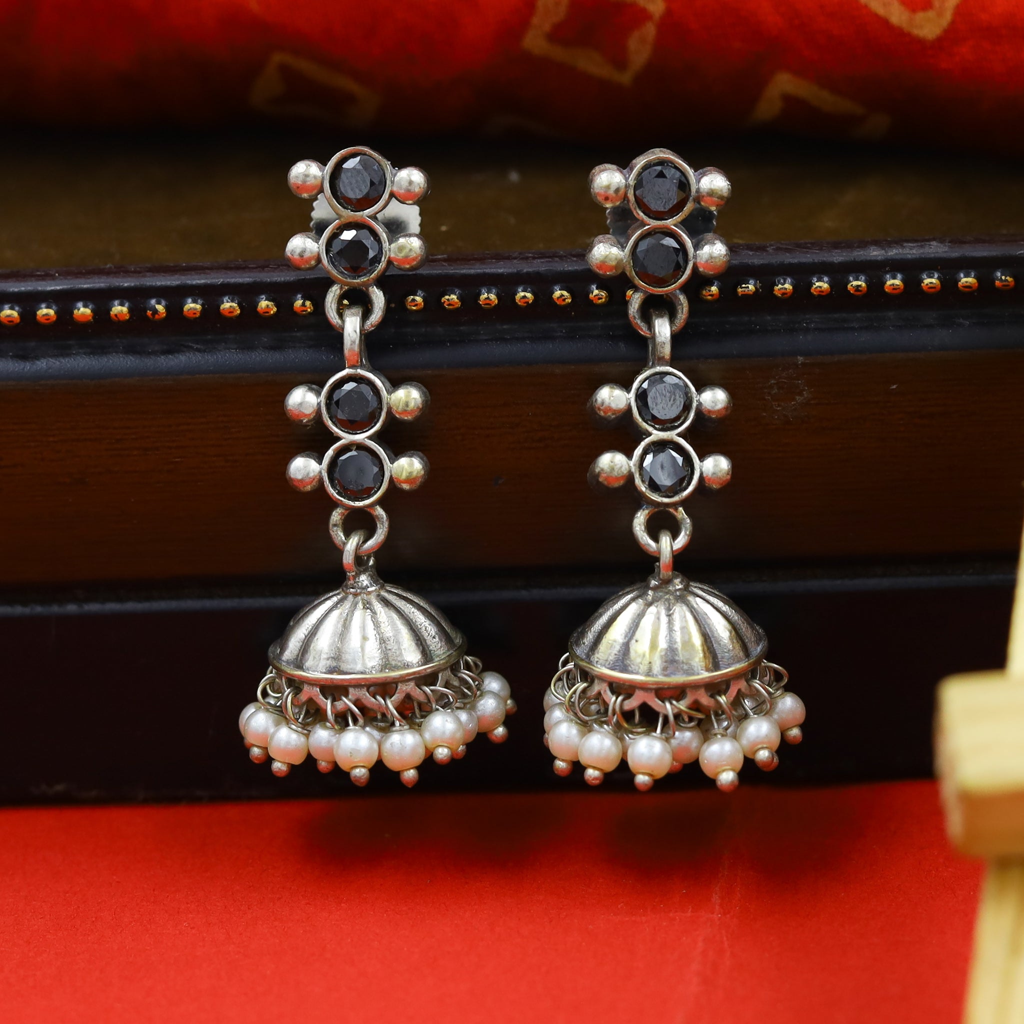 Oxidized Pendant Set Heavy 14783-59