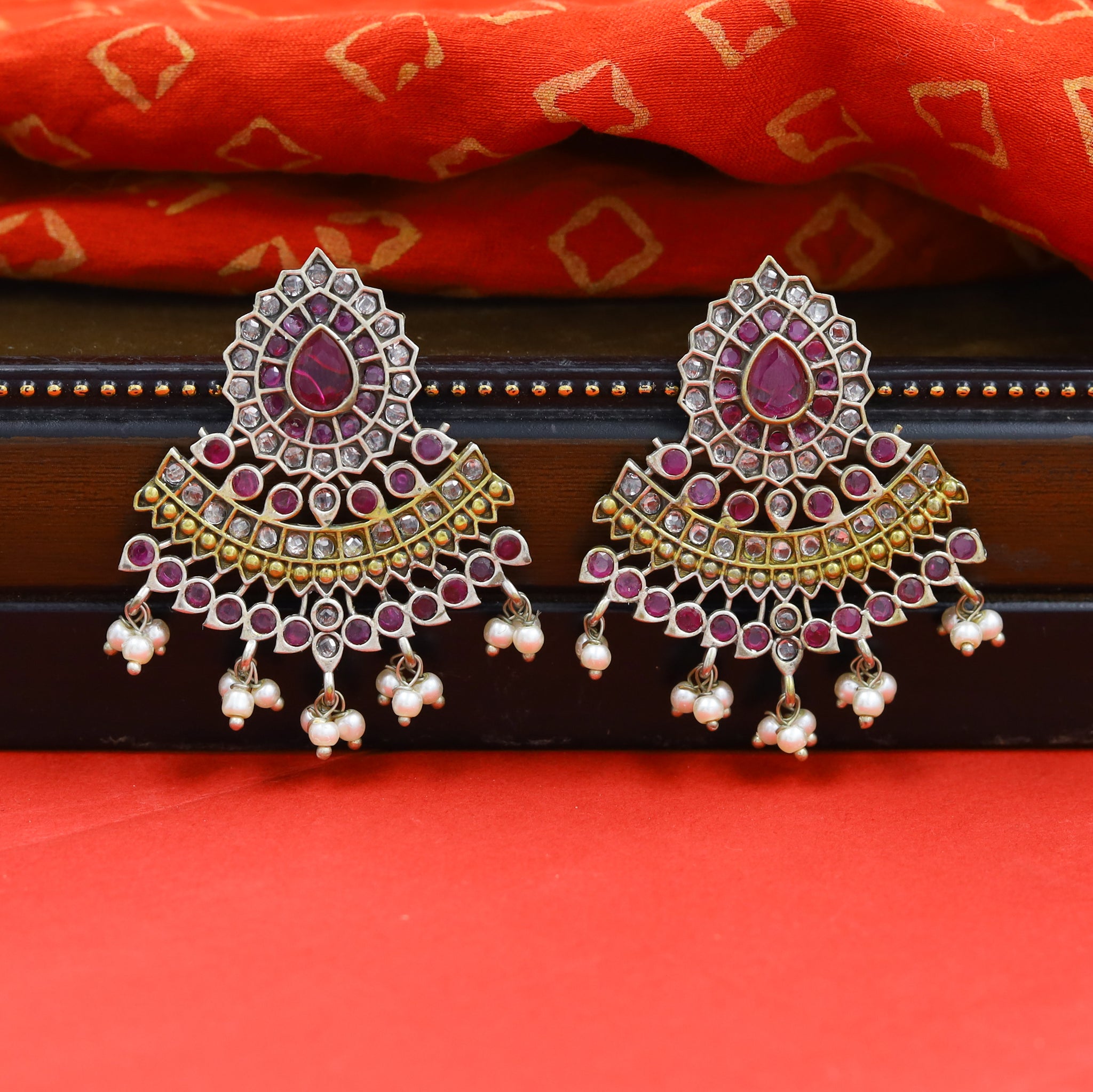 Oxidized Pendant Set Heavy 14790-59
