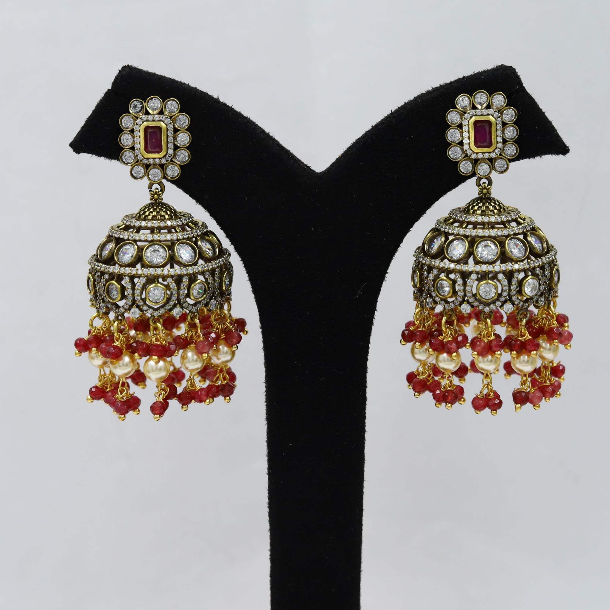 Jhumki Kundan Earring 13367-21