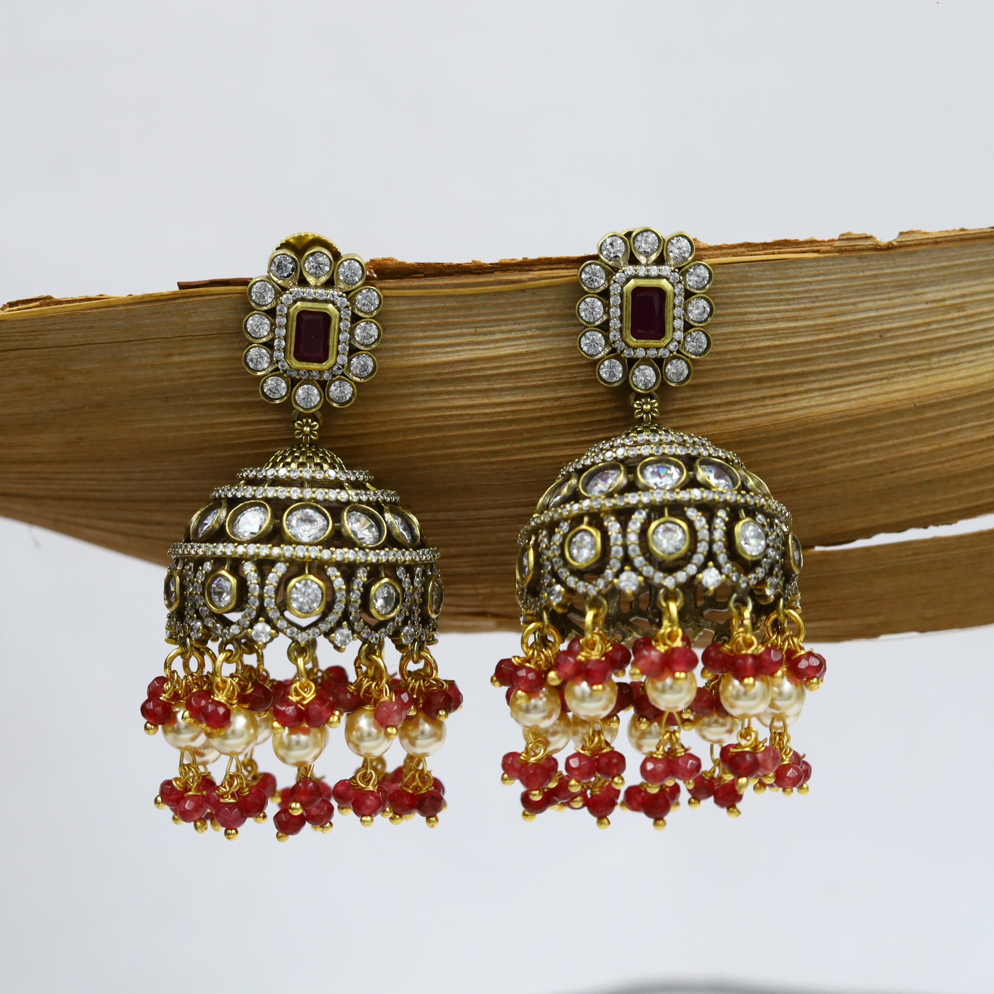 Jhumki Kundan Earring 13367-21