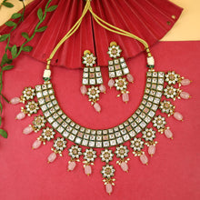 Polki Necklace Set 1013-21
