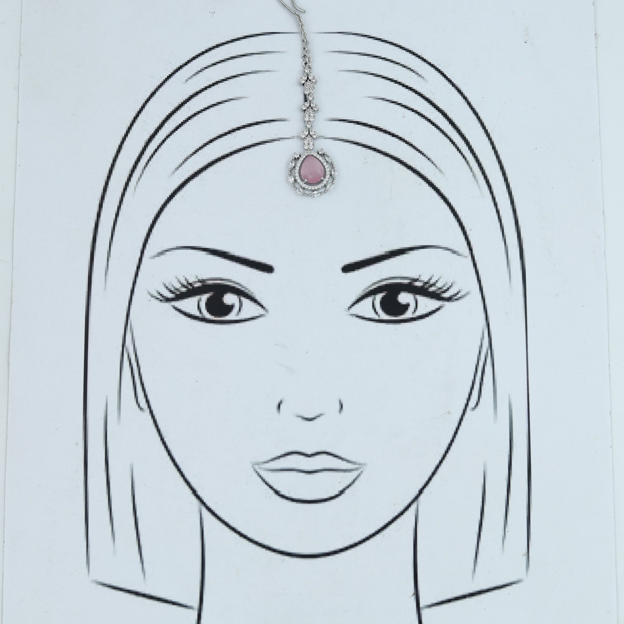 Zircon/AD Maang Tikka 15953-31