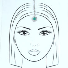 Zircon/AD Maang Tikka 15953-31