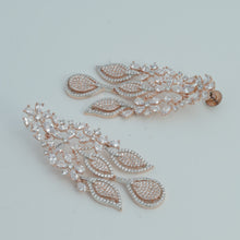 Zircon/AD Earring 1091-69 - Dazzles Jewellery