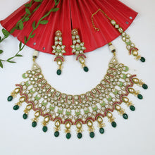 Bridal Polki Necklace Set 19289-21