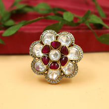 Manish Malhotra Inspired Kundan Ring 18833-28