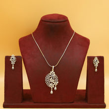 Light Zircon/AD Pendant Set 19396-69