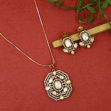 Designer Kundan Pendant Set 19817-89