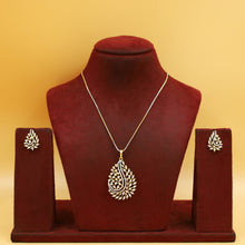 Light Zircon/AD Pendant Set 19397-69