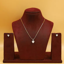 Light Zircon/AD Pendant Set 19565-08