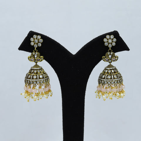 Heavy Meenakari Kundan Earrings | Polki Earrings Starting from ₹590