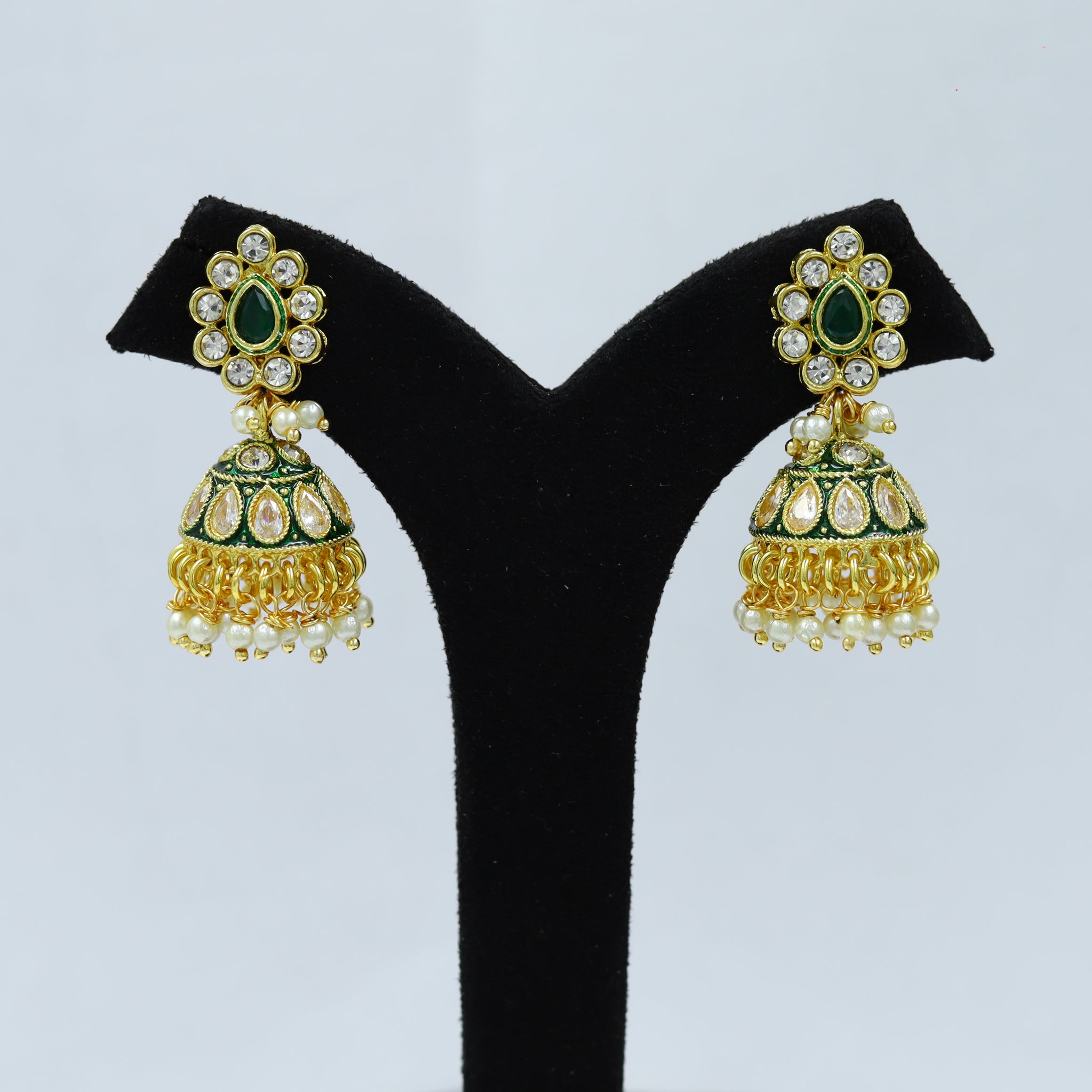 Jhumki Polki Earring 13378-21