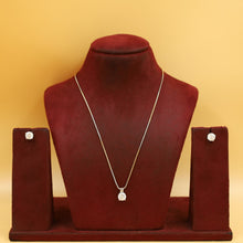 Light Zircon/AD Pendant Set 19562-08