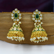Jhumki Polki Earring 13378-21