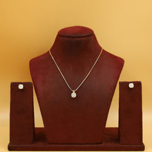 Light Zircon/AD Pendant Set 19562-08