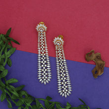 Danglers Zircon/AD Earring 15435-34
