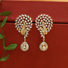 Designer Zircon/AD Pendant Set 19576-08