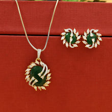 Light Zircon/AD Pendant Set 19569-08