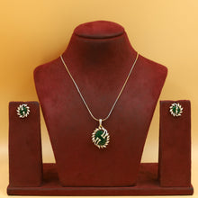 Light Zircon/AD Pendant Set 19569-08
