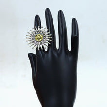 Oxidized Two Tone Ring 14795-59